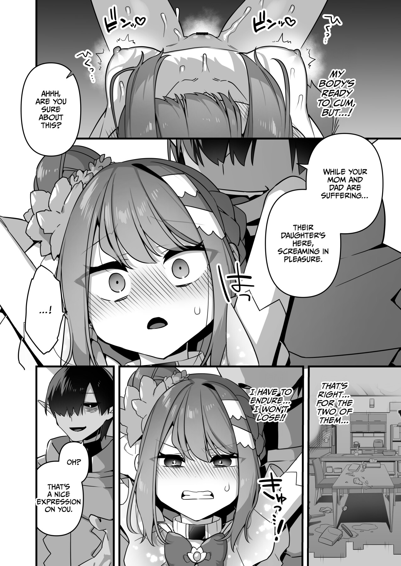 Hentai Manga Comic-Since I became a pawn of evil... I'll disgrace the magical girl 3-Read-84
